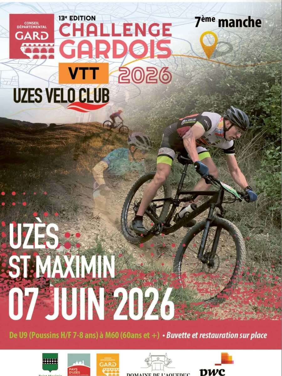 Challenge Gardois 7 Juin 2026 7ème manche Uzes